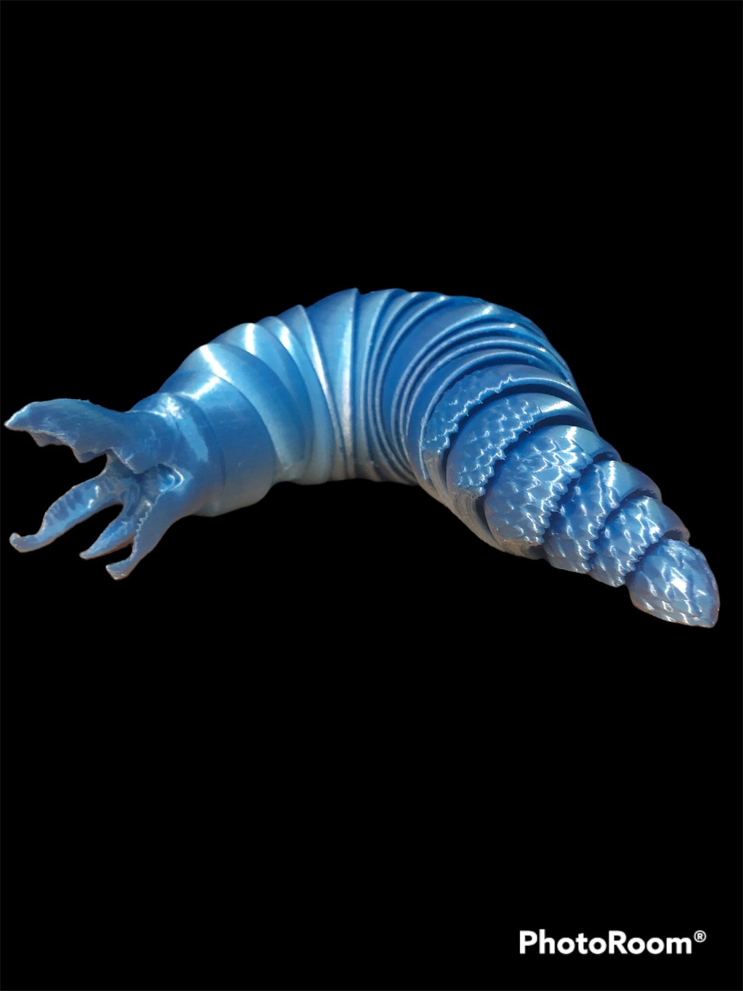 Dirt Dragon Graboid Articulated Slug 3D Printed. A Make it Michael Original Model!